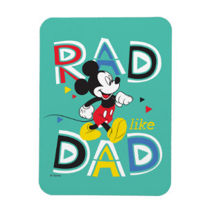 Magnet Flexible Mickey Mouse Radical comme Papa