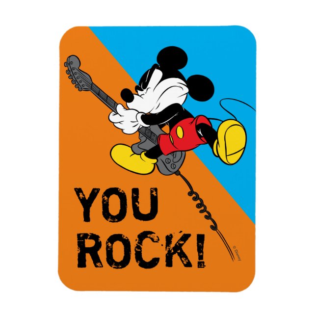 Magnet Flexible Mickey Mouse | T'Es Rocher, Papa ! (Vertical)