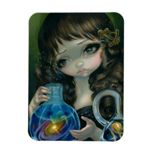 Magnet Flexible "Microcosme :  Aimant de câble de galaxie"