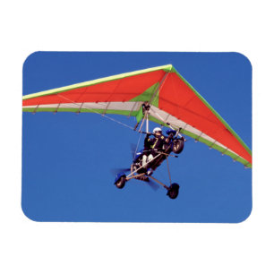 Magnet Flexible Microlight Flying In Sky, Western Cape