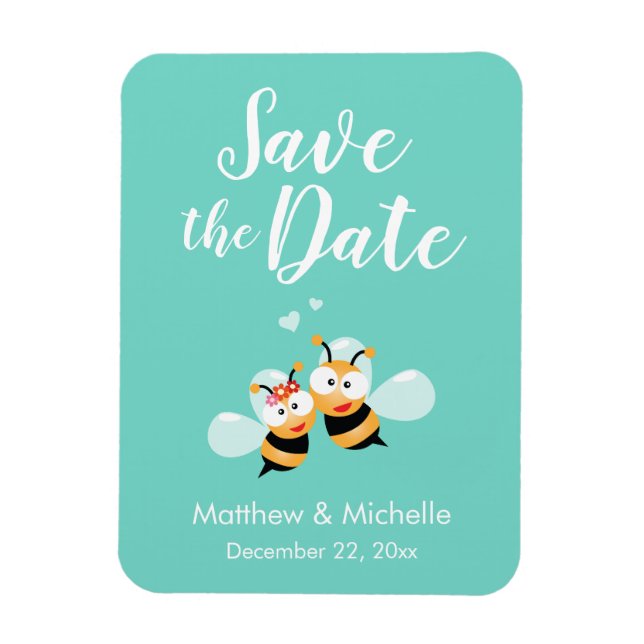 Magnet Flexible Mignonne Signification Pour Être Mariage Couple En (Vertical)