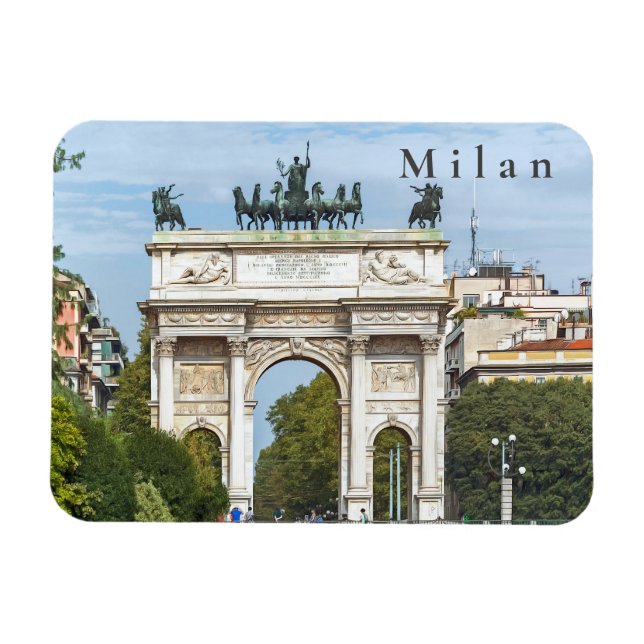 Magnet Flexible Milan. #22. (Horizontal)