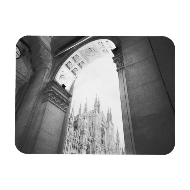 Magnet Flexible Milano Italie, Galleria Vue du Duomo (Horizontal)