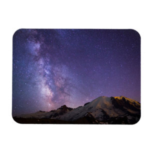 Magnet Flexible Milky Way & Mt. Rainier   Washington State