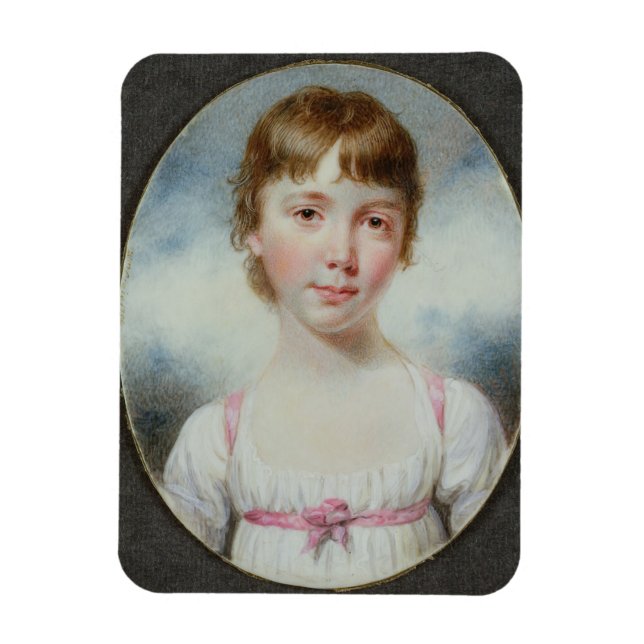 Magnet Flexible Miniature d'une jeune fille (Vertical)