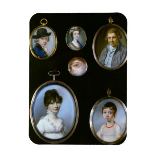 Magnet Flexible Miniatures de portrait, de LtoR et de TtoB :
