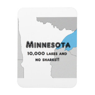 Magnet Flexible Minnesota Funny