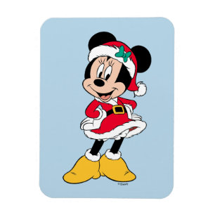 Magnet Flexible Minnie Mouse   Mme Claus