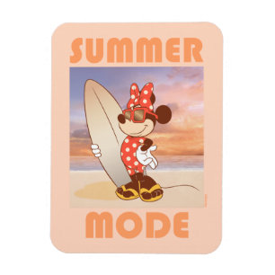 Magnet Flexible Minnie Mouse Mode Été
