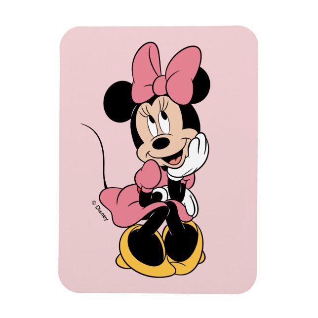 Magnet Flexible Minnie | Poster en rose (Vertical)