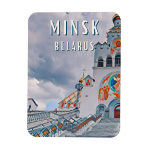 Magnet Flexible Minsk, ville de la gastronomie biélorusse