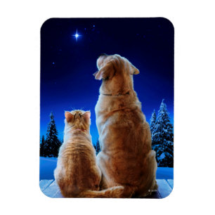 Magnet Flexible Miracle de Noël pour chat et chien