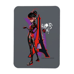 Magnet Flexible Miraculeux Shadybug Re-verse Blots On!