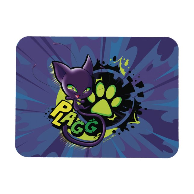 Magnet Flexible Miraculous Kwami Plagg (Horizontal)