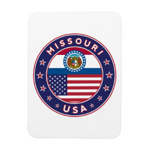 Magnet Flexible Missouri, Missouri téléphone case, Missouri autoco