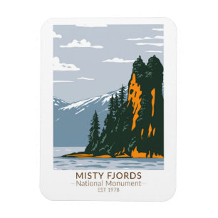 Magnet Flexible Misty Fjords National Monument New Eddystone