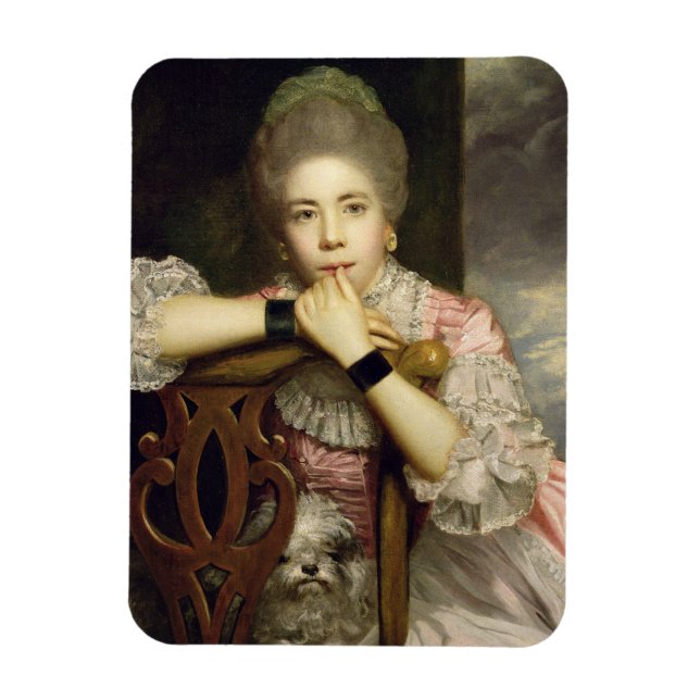 Magnet Flexible Mme Abington comme Mlle Prue dans "L'amour pour Co (Vertical)