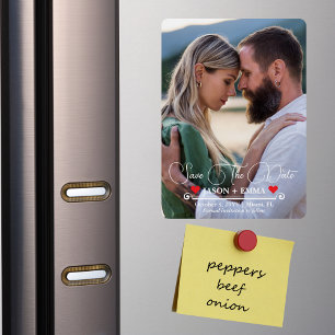 Magnet Flexible Modèle de photo élégant moderne pour annoncer la d