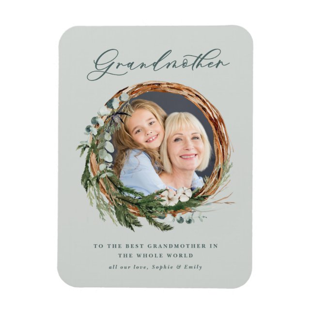 Magnet Flexible moderne chic élégant feuilleté photo (Vertical)