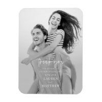Moderne Simple minimaliste chic Mariage Merci