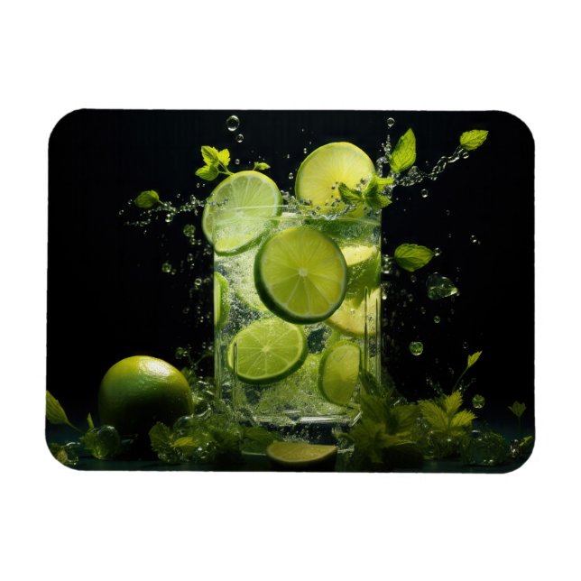 Magnet Flexible Mojito Splash (Horizontal)