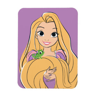 Magnet Flexible Moment magique Rapunzel & Pascal