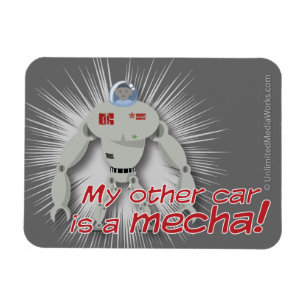Magnet Flexible Mon autre voiture est un Mecha !