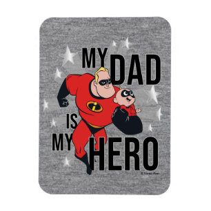 Magnet Flexible Mon Père Est Mon Héros