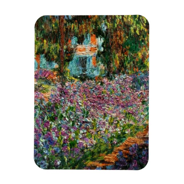 Magnet Flexible Monet Le jardin de l'artiste à Giverny (Vertical)