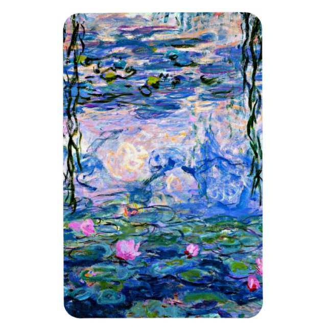 Magnet Flexible Monet - Lys d'eau, 1919 (Vertical)