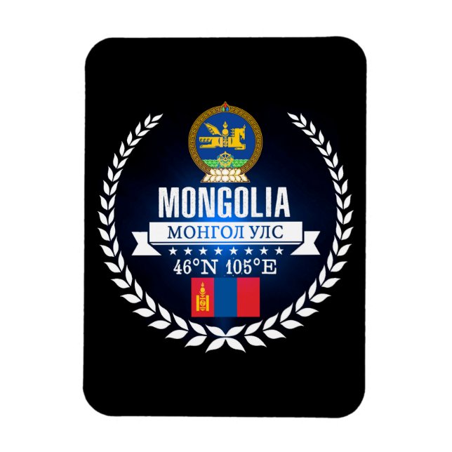 Magnet Flexible Mongolie (Vertical)