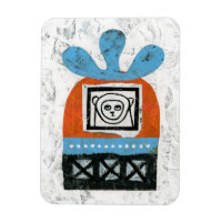 Monkey voit tous les aimants de réfrigérateur