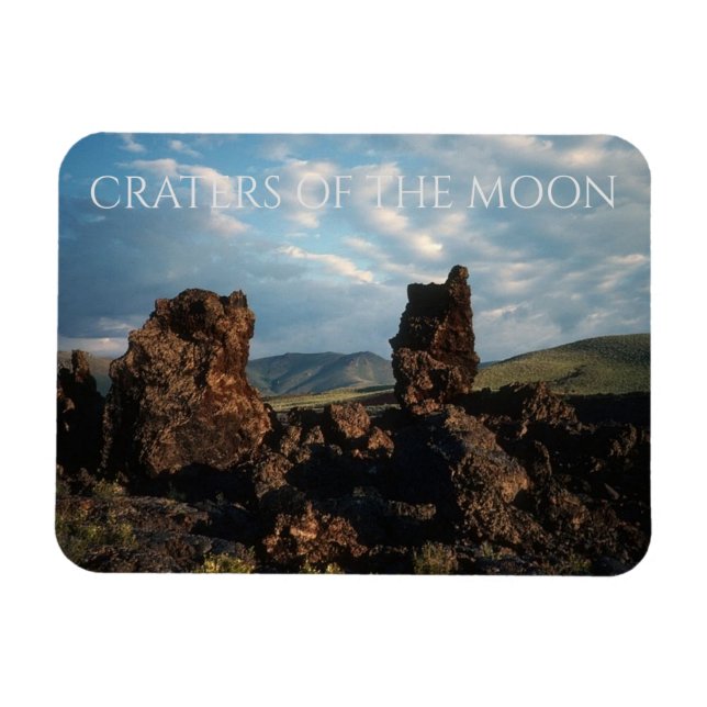 Magnet Flexible Monolithes, Cratères de la Lune, Idaho (Horizontal)