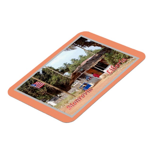 Magnet Flexible Monrovia - Liberia - (Côté Gauche)