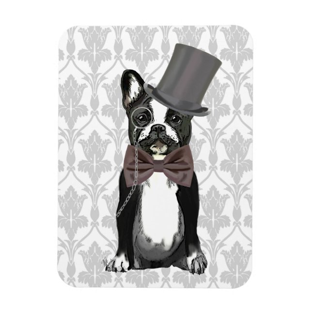 Magnet Flexible Monsieur Bulldog (Vertical)