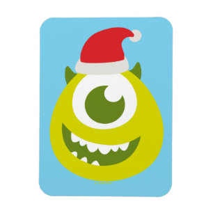 Magnet Flexible Monsters Inc.   Mike à Santa Hat