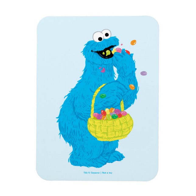 Magnet Flexible Monstre de biscuits de Pâques (Vertical)