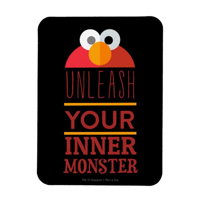 Magnet Flexible Monstre intérieur Elmo (Vertical)