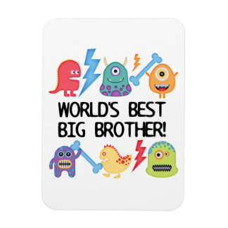 Magnet Flexible Monstres World Meilleur Big Brother