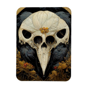 Magnet Flexible Monstrous Corbeau Horreur Goth Gothique