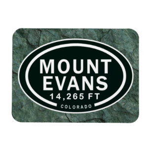 Magnet Flexible Mont Evans 24 000 M Colorado Rocky Mountain