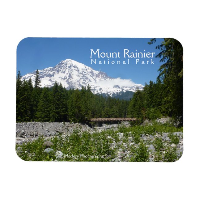 Magnet Flexible Mont Rainier N.P. (Longmire) (Horizontal)