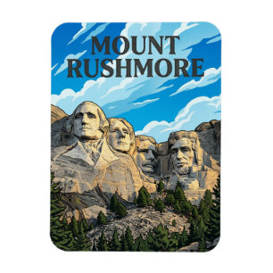 Magnet Flexible Mont Rushmore