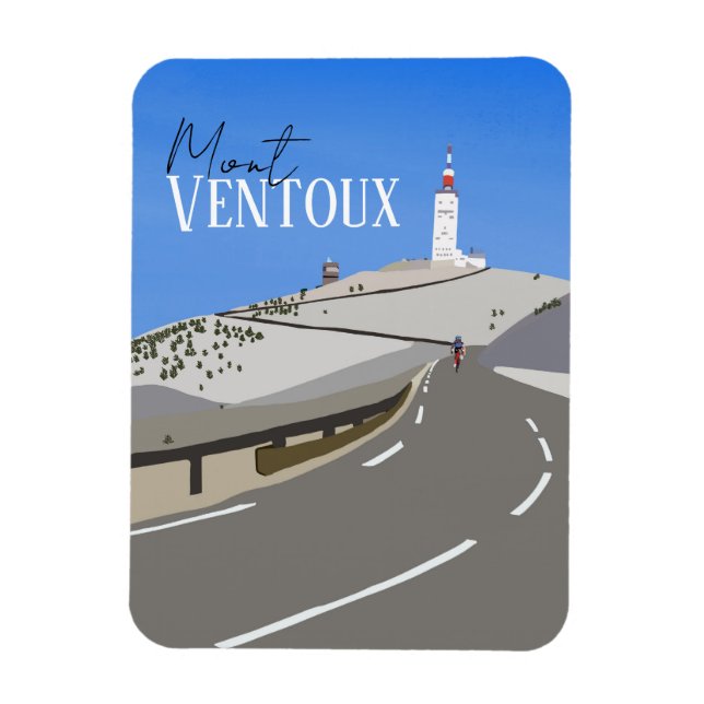 Magnet Flexible Mont ventoux, Alpes françaises (Vertical)
