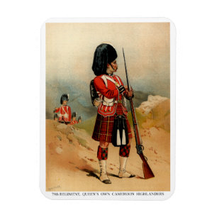 Magnet Flexible Montagnards de la Reine Cameroun