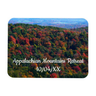 Magnet Flexible Montagnes Appalaches en automne