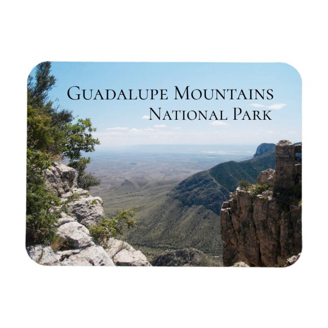 Magnet Flexible Montagnes de Guadalupe Vista (Horizontal)