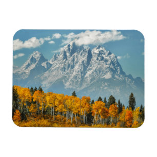 Magnet Flexible Montagnes grandes de Teton en automne