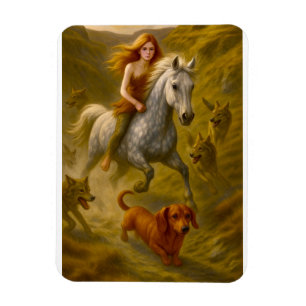Magnet Flexible Montana Coulees Nellie et Charlie