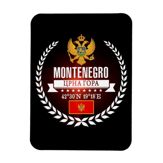 Magnet Flexible Monténégro (Vertical)